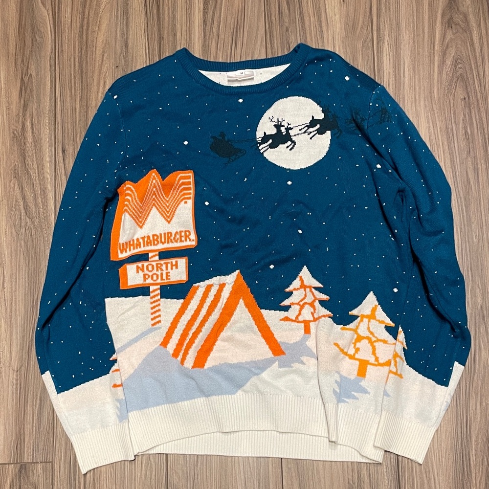 Whataburger Holiday Sweater 🎅🎄